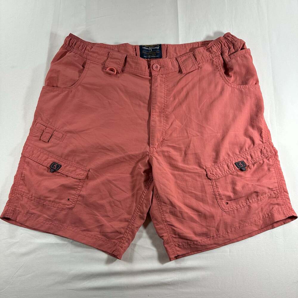 Hook & Tackle Men's Technical Fishing Gear Cargo Shorts Size 40